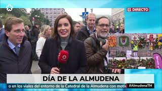 fiesta de la Almudena 2024 en Madrid [upl. by Airdnaid]