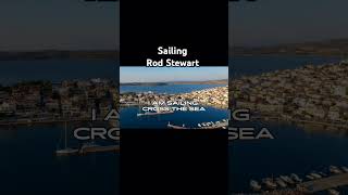 Sailing  Rod Stewart  karaoke version shortvideo shorts sailing music [upl. by Nerti]