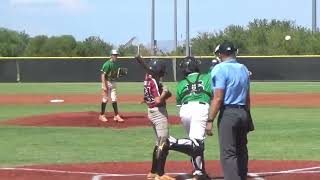 Catcher Back Picks Firstbase  Caught Stealing American Legion Las Vegas NV Runner Out at First [upl. by Armillda434]