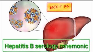 Hepatitis B serology mnemonic ✌️ NEETPG [upl. by Moss]