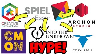 2023 Essen Spiel Hype List [upl. by Corneille859]