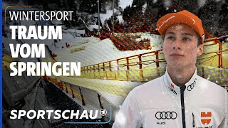 Deutsche Nachwuchshoffnung vor großer SkisprungKarriere  Sportschau [upl. by Pam]