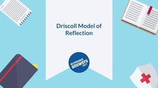 Driscoll Model of Reflection  NursingAnswersnet [upl. by Asta]