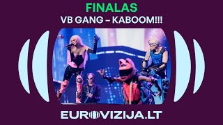 EUROVIZIJALT  „VB gang“ – „KABOOM“ [upl. by Arvad]