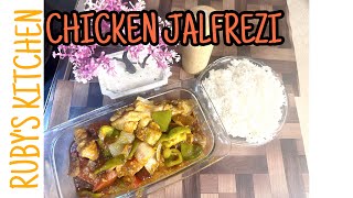 Making chicken jalfrezi recipe  RUBYS KITCHEN [upl. by Enirhtac]