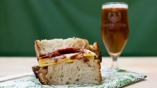 The ultimate ham amp cheese sandwich  The Craft Beer Channel [upl. by Karalee]