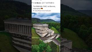 Conheça Templo Walhalla na Baviera Alemanha 🇩🇪 shorts turismo cultura templo [upl. by Urion224]