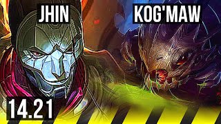 JHIN amp Xerath vs KOGMAW amp Karma ADC  729  KR Diamond  1421 [upl. by Novyaj107]