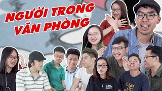 Schannel REACTION quotNGƯỜI TRONG VĂN PHÒNGquot  Lần đầu Schannel làm MV Rap có gì hay [upl. by Lovich251]