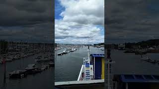 VV  Ferry crossing Yarmouth to Lymington Isle of Wight 8 June 2024 vlog isleofwight solent [upl. by Truitt]