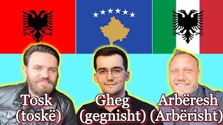 Albanian Varieties  Can they understand each other [upl. by Tannenbaum]