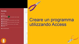 Guida passopasso creare un programma di gestione con Microsoft Access [upl. by Aicac]