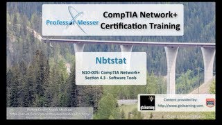 The Nbtstat Command  CompTIA Network N10005 43 [upl. by Twelve]