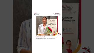 Student Testimonial  New Placement  Frankfinn – the Worlds No 1 Air Hostess Training Institute [upl. by Ylrrad237]