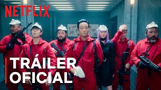 La Casa De Papel Corea  Tráiler Oficial  Netflix [upl. by Lladnek168]