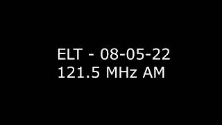 ELT 121 5 MHz ALERT SIGNAL SOUND [upl. by Aaren]