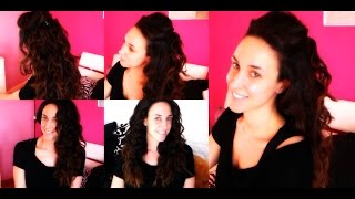 ONDE MORBIDE ❤ Tutorial completo da capelli ricci e lisci a mossi [upl. by Twelve313]