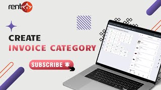 Create Invoice Category  Rental Management Software  RentAAA [upl. by Ruttger]