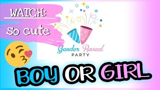 WATCH Best Gender Reveal Party Team Staches or Team Lashes [upl. by Esinned]