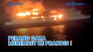 Perang Gaza Merembet❗Kapal Perang Prancis Ditembak di Laut Merah [upl. by Rednaeel]