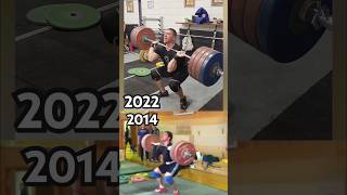 Clean 215kg2022230kg2014 sports weighlifting power motivation weightlifting crossfit ￼ [upl. by Asabi]