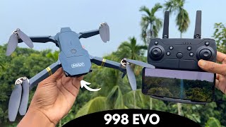 Best Budget Brushless Motor Drone  998 EVO Drone 🔥 [upl. by Sheryl476]