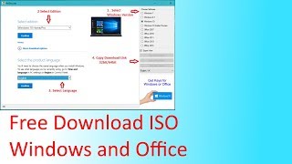 Microsoft Windows and Office ISO Download Tool [upl. by Aihseyn204]