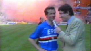 Sampdoria 30 Lecce  Campionato 199091 [upl. by Adnovoj212]