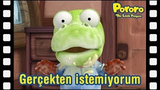 Gerçekten istemiyorum  Kısa film animasyon  Pororo türkçe  Pororo turkish [upl. by Halivah]