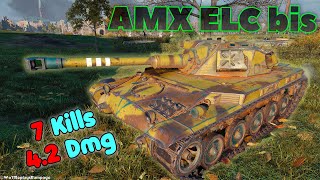 AMX ELC bis  7 Frags 42K Damage Master by player CoBjeTckuCaBe3 [upl. by Karlow]