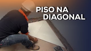 Como assentar piso na diagonal  2 dicas para um acabamento perfeito [upl. by Mercedes]