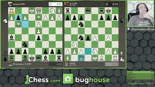 bughouse with NM SL0M and newduke00 on chesscom [upl. by Akzseinga889]