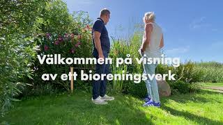 Visning av ett bioreningsverk från Alnarp Cleanwater [upl. by Auqenahc]