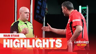 A HUGE UPSET  Day One Evening Highlights  Main Stage  2024 Ladbrokes UK Open [upl. by Ordisy434]