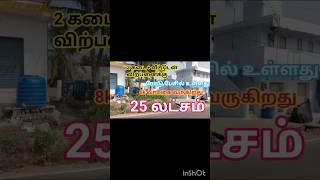 25 லட்சம் 2 Shop  House for Sale [upl. by Neersin]