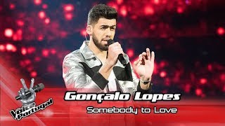 Gonçalo Lopes  quotSomebody to lovequot  Gala  The Voice Portugal [upl. by Karoly975]