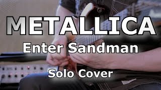 Metallica  Enter Sandman Solo Cover by Vladimir Shevyakov [upl. by Nylecaj103]