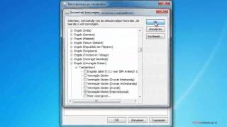 Toetsenbord Instellingen Taal Wijzigen Van Nederlands Naar EngelsVS [upl. by Navillus]