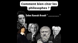 Comment bien utiliser les citations dans sa dissertation de philosophie [upl. by Aciruam]