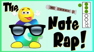 Recorder Song for Kids The G Note Rap [upl. by Nils94]