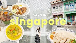 3 days in Singapore travel vlog  joo chiat where to eat singapore itinerary [upl. by Seniag]