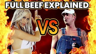 Christina vs Eminem Beef Explained The Dirty Saga of Xtina amp Slim Shady [upl. by Frayne]