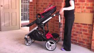 Steelcraft Savvi How To Stroller Functionality [upl. by Anirec]