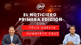 El Noticiero Primera Emisión con Humberto Cruz y Félix García 10062024 [upl. by Aruasor926]