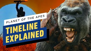 Planet of the Apes Movies The MixedUp Crazy Timeline Explained [upl. by Zaremski529]