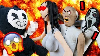 LP Movie Momo have a CRUSH on Bendy  Slendrina amp Granny Revenge [upl. by Osner]