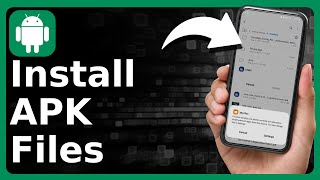 How To Install APK Files On ANY Android [upl. by Qidas]