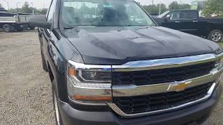 2018 Chevrolet Silverado 1500 REGULAR CAB WT 4x2  Black  FULL REVIEW [upl. by Gaul905]