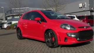 Abarth Punto Evo Red with Skydome and Alternative Alloy Wheels [upl. by Yhtur]