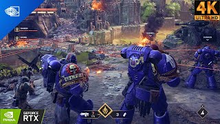 Defend The Alian Army  Warhammer 40K Immersive Graphics Gameplay  4K 60FPS UHD [upl. by Schroder]